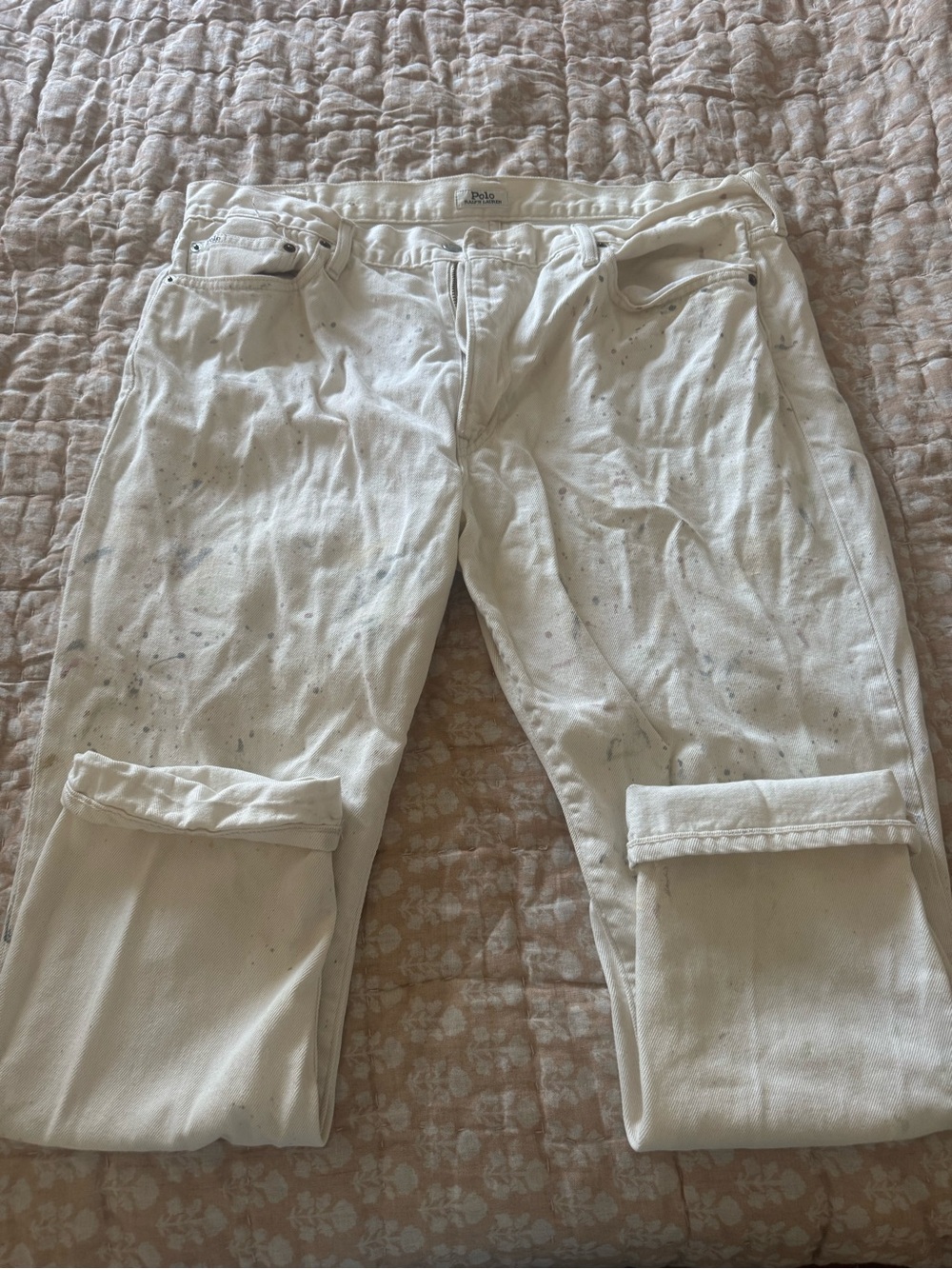 Polo Ralph Lauren Paint Splatter Denim